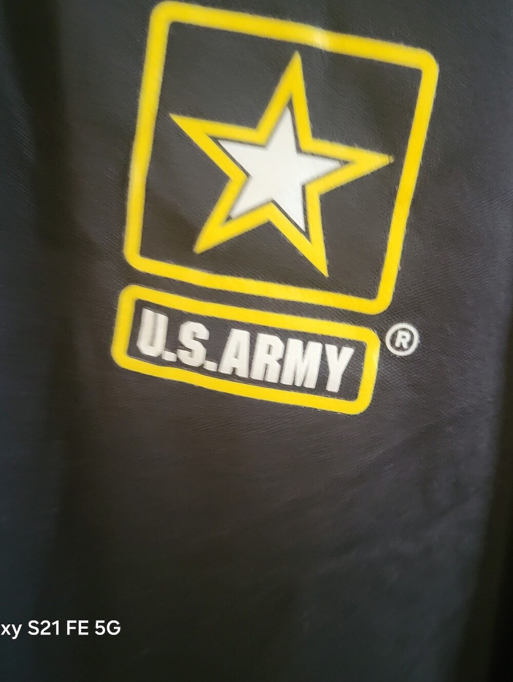 U.S. Army Black Short  Sleeve Crew Neck T-Shirt with Pants .